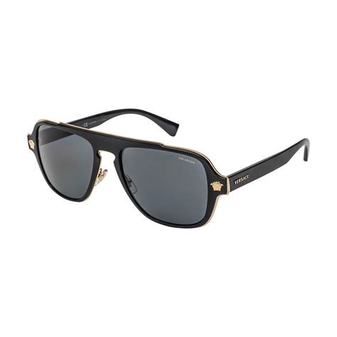 mens versace polarized sunglasses